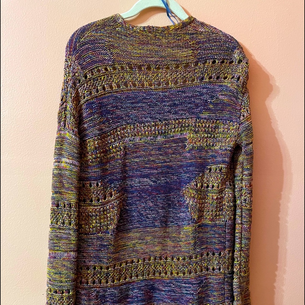 GAP Patchwork Crotchet Cardigan (Multicolored)